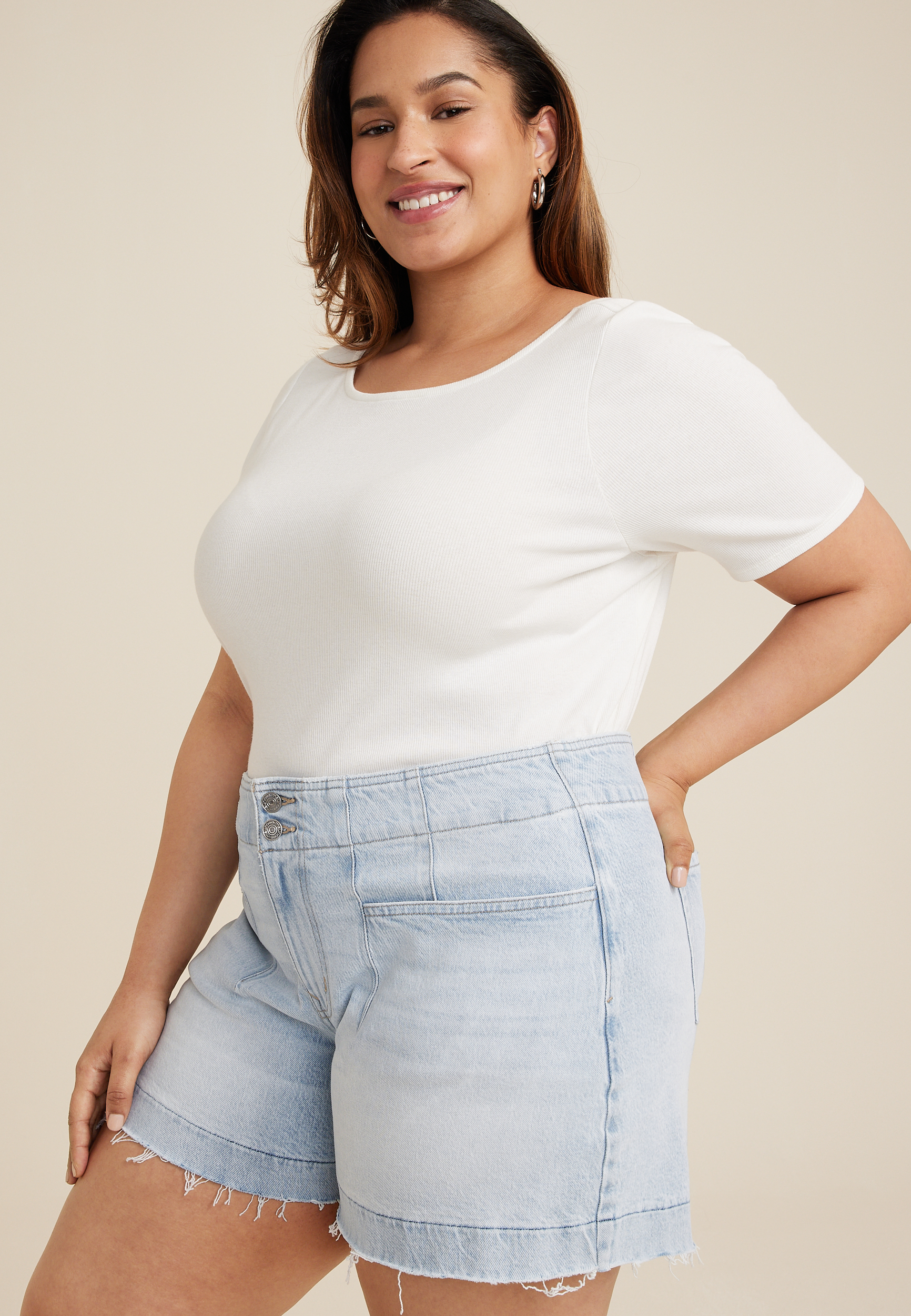 Plus Size m jeans by maurices™ Curvy Sculptress High Rise A Line