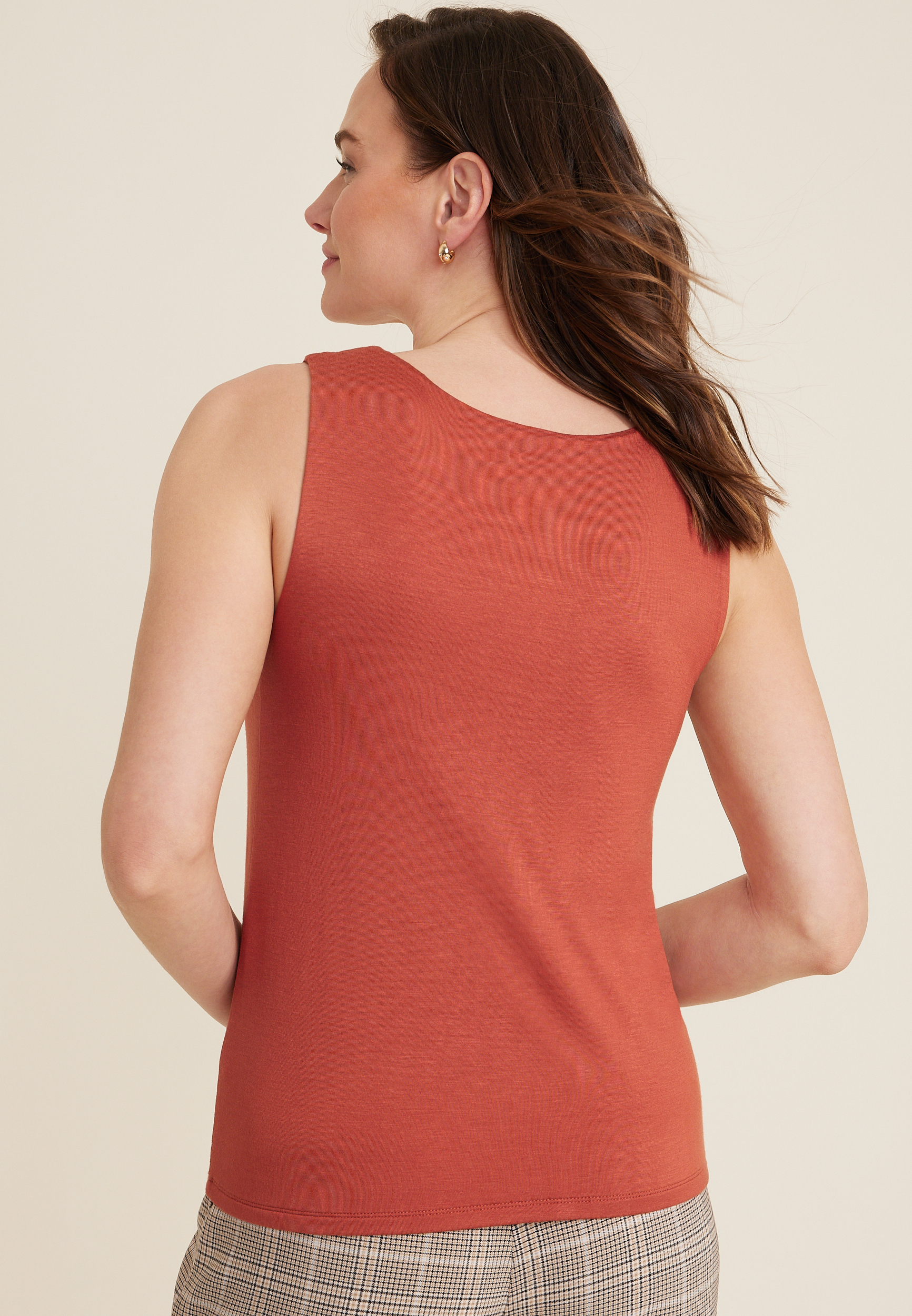 Asymmetrical Knot Tank Top