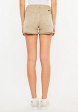 KanCan&trade; Curvy High Rise Frayed Hem 3.5in Short, C254, small