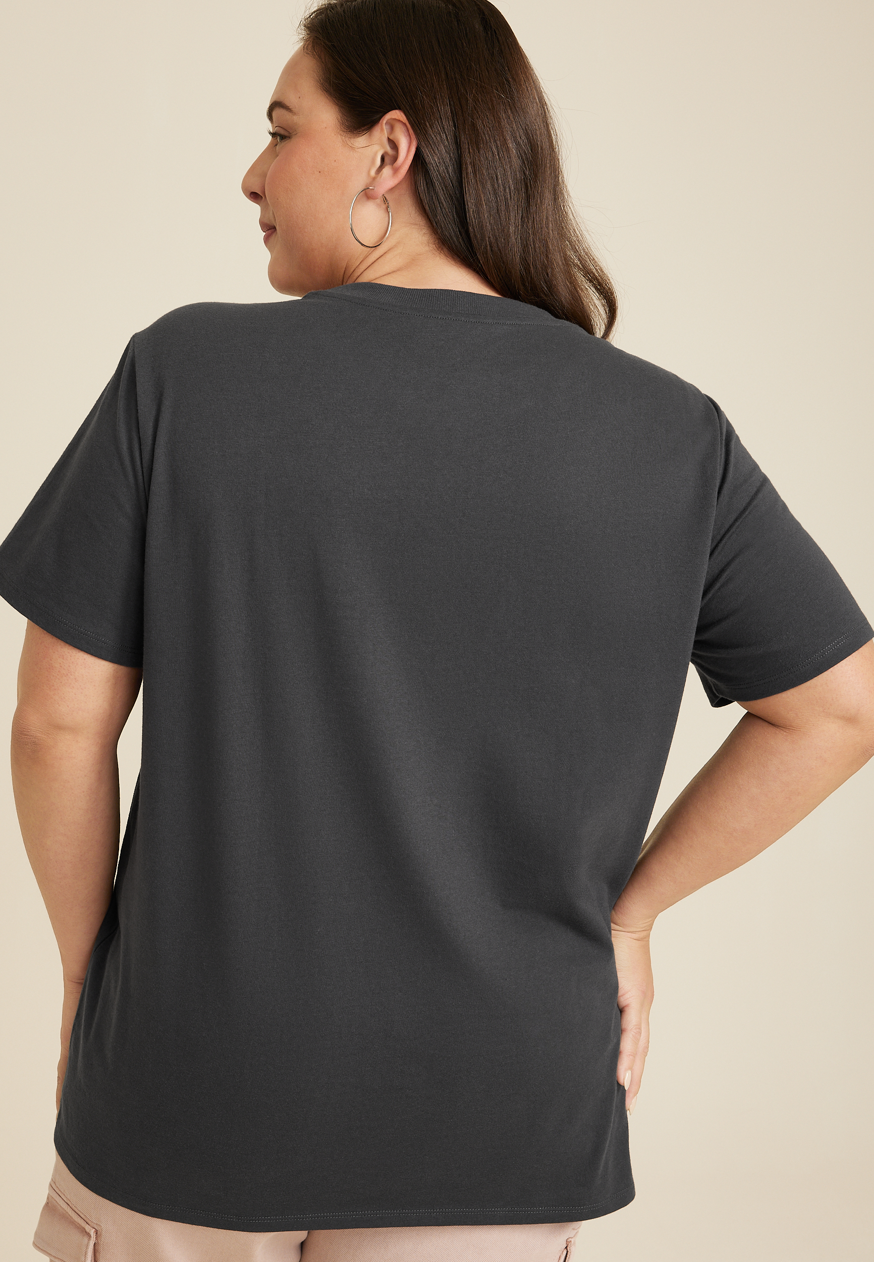 Plus Size Ford Graphic Tee, PHANTOM BLACK, large