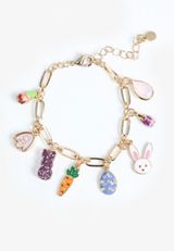 Easter Charm Bracelet, MULTI, small