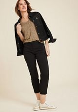 24/7 Flawless Animal V Neck Tee, C1756, small