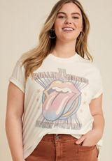 Plus Size Rolling Stones Vintage Graphic Tee, C2789, small