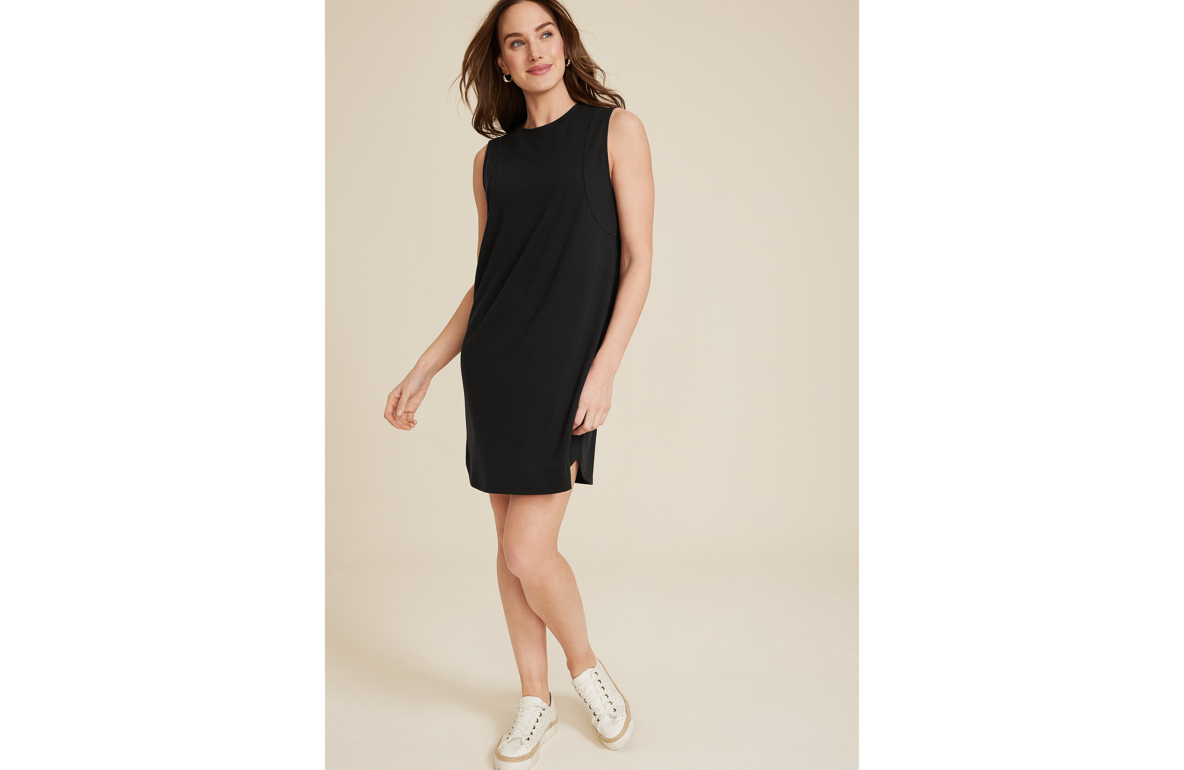 24/7 Sleeveless Tee Dress