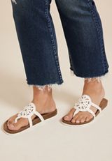 SuperCush Alyssa Footbed Sandal, WHITE, small