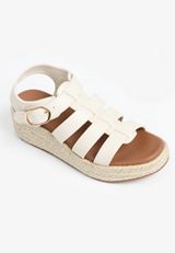 SuperCush Aubrey Raffia Wedge, BONE, small