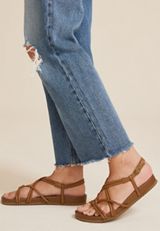 SuperCush Alexa Tubular Knotted Sandal, C1144, small