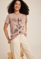 Disney Villians Its Fun Being Bad Vintage Oversized Fit Graphic Tee, C3343, small