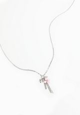 Floral Cluster Pendant Necklace, C431, small