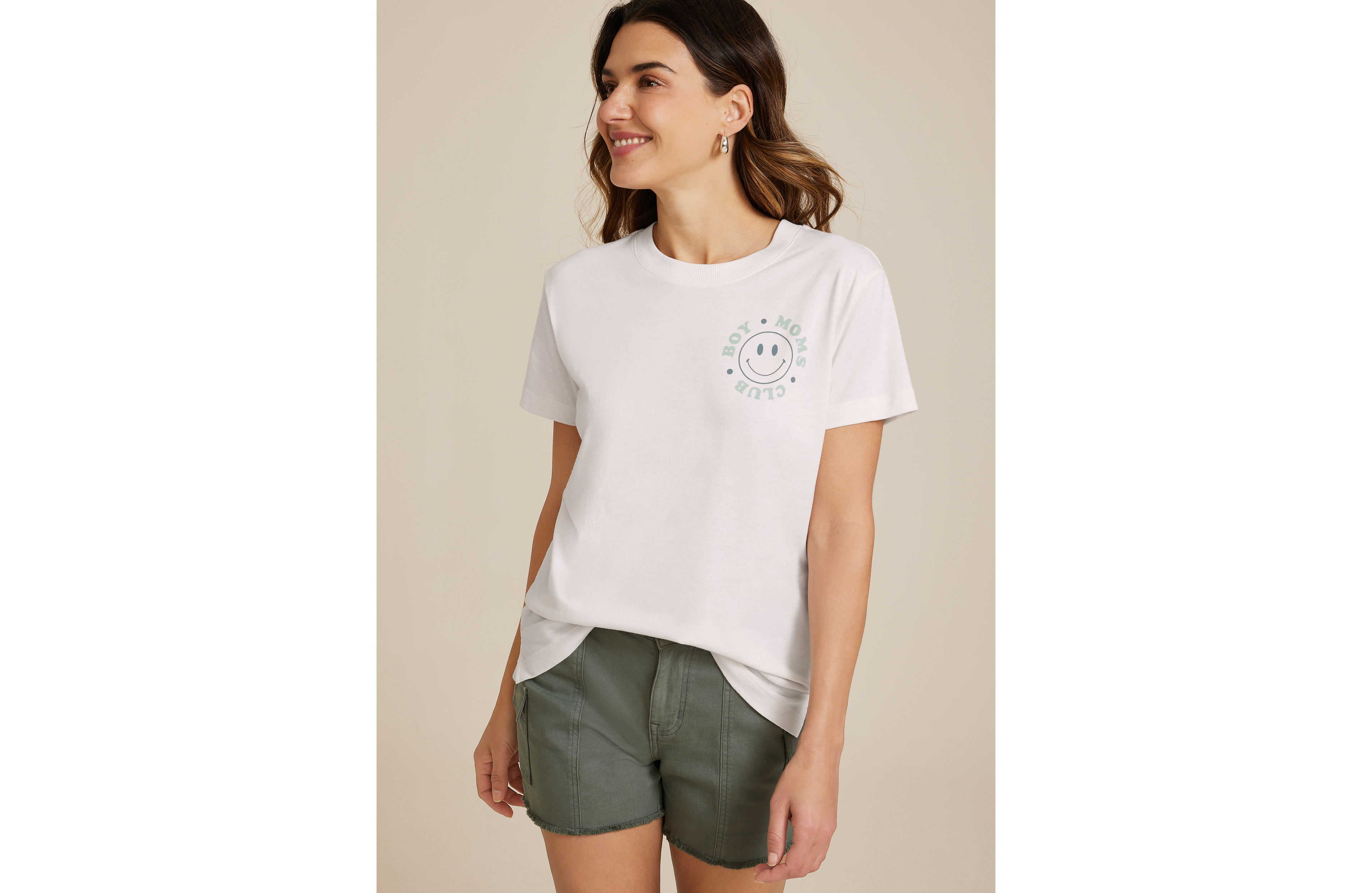 Boy Moms Club Oversized Fit Graphic Tee