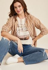 This Years Model Is A Natural Beauty Graphic Tee, C2789, small