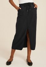 High Rise Utility Maxi Skirt, C106, small