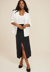 High Rise Utility Maxi Skirt, C106, small