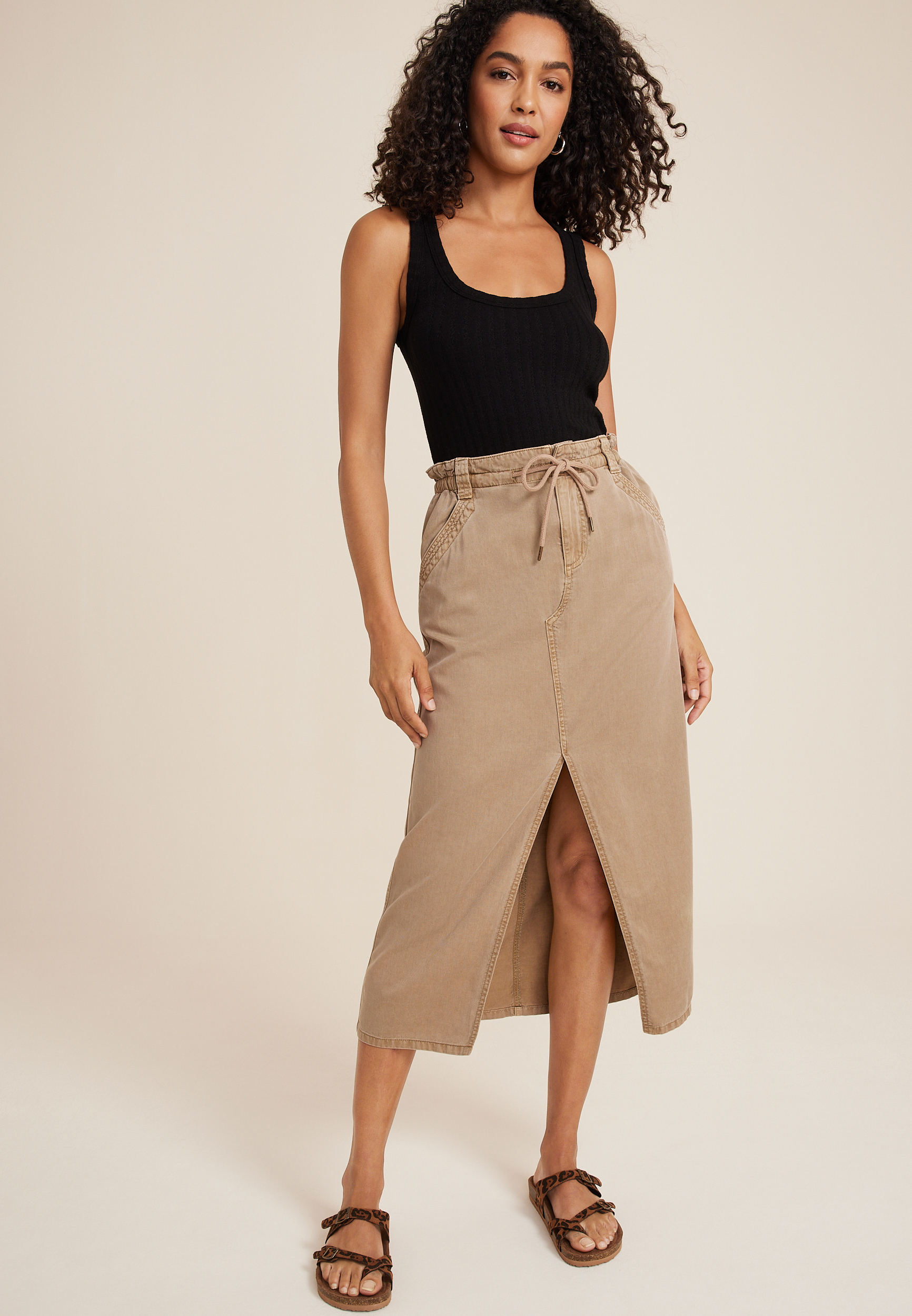 High Rise Wide Leg Luxe Legging