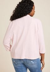 Plus Size Cropped Versa Blazer, C3743, small