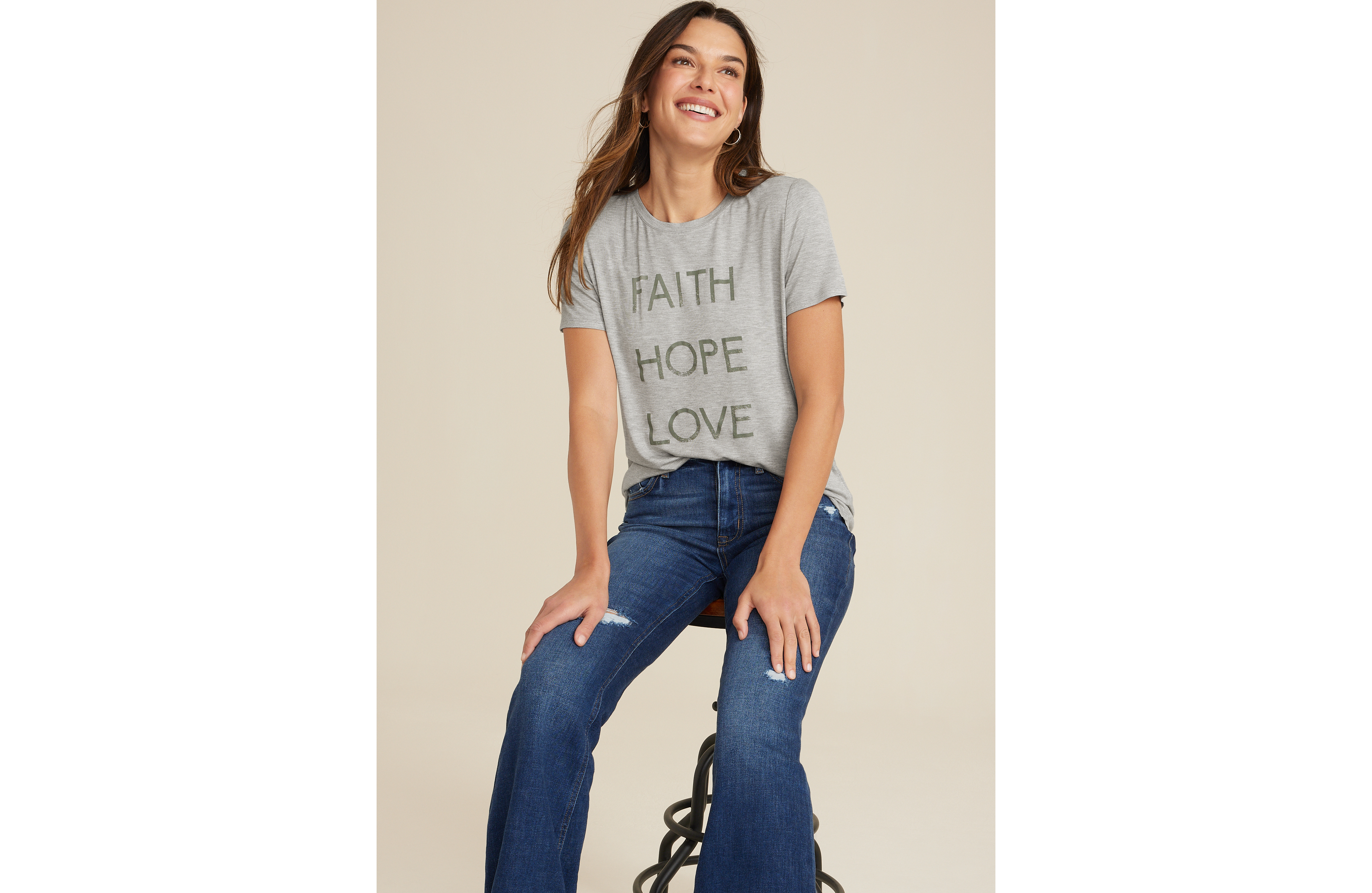 Faith Hope Love Graphic Tee