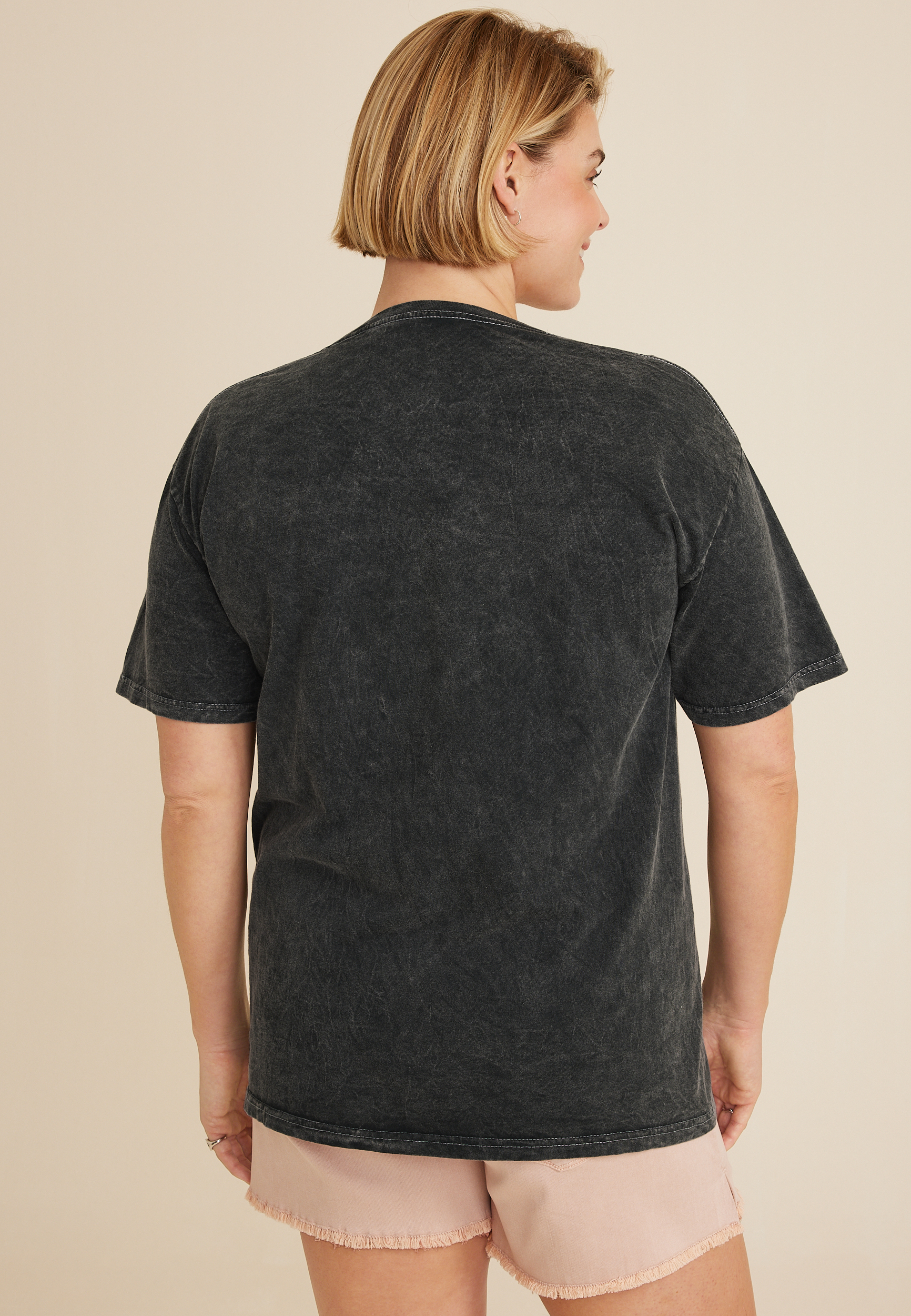 Plus Size Find Beauty In Every Phase Graphic Tee, C106, large