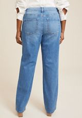 Plus Size m jeans by maurices&trade; 90s High Rise Relaxed Straight  Jean, C3337, small