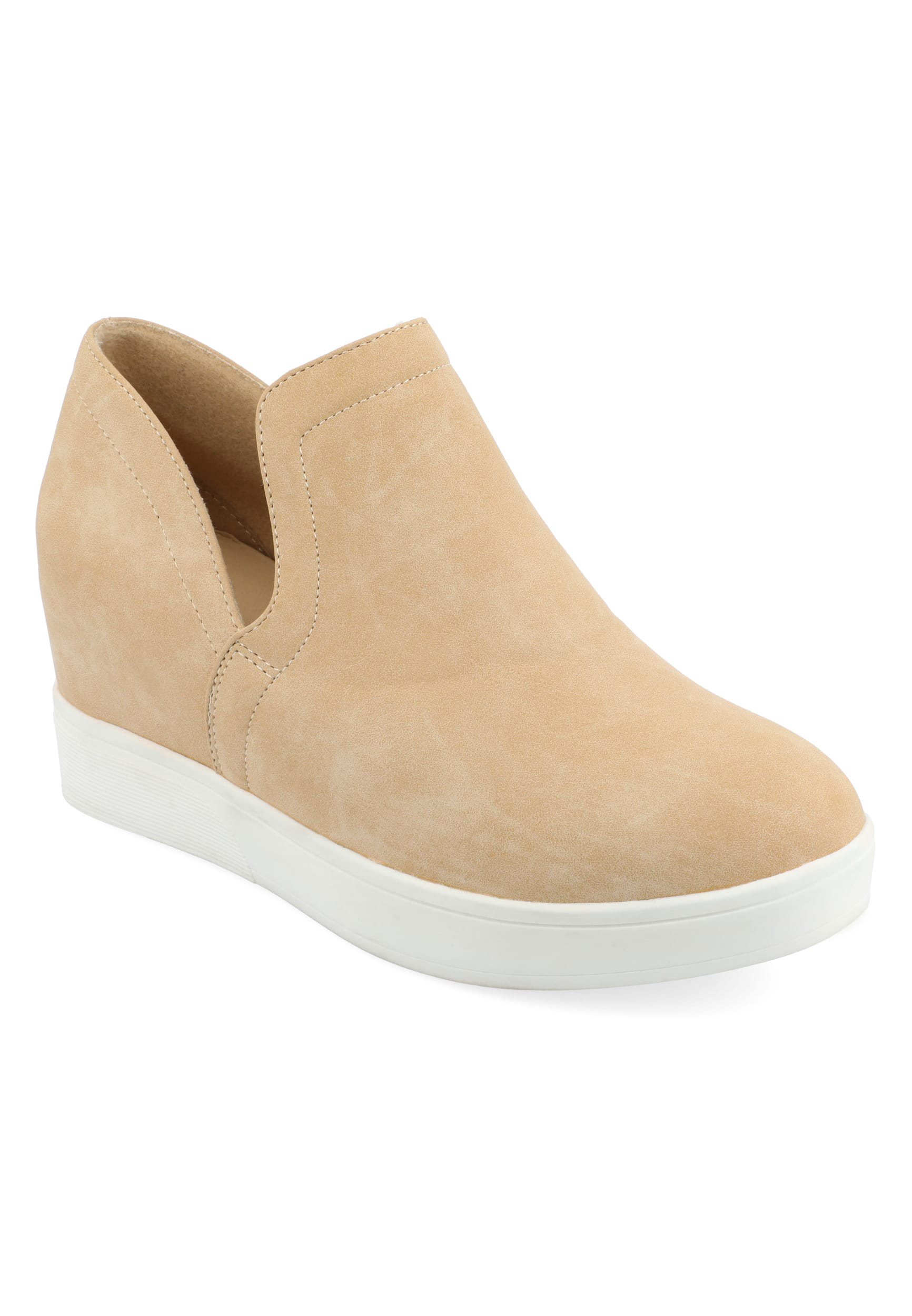 Journee Womens Cardi Wedge Sneaker | maurices