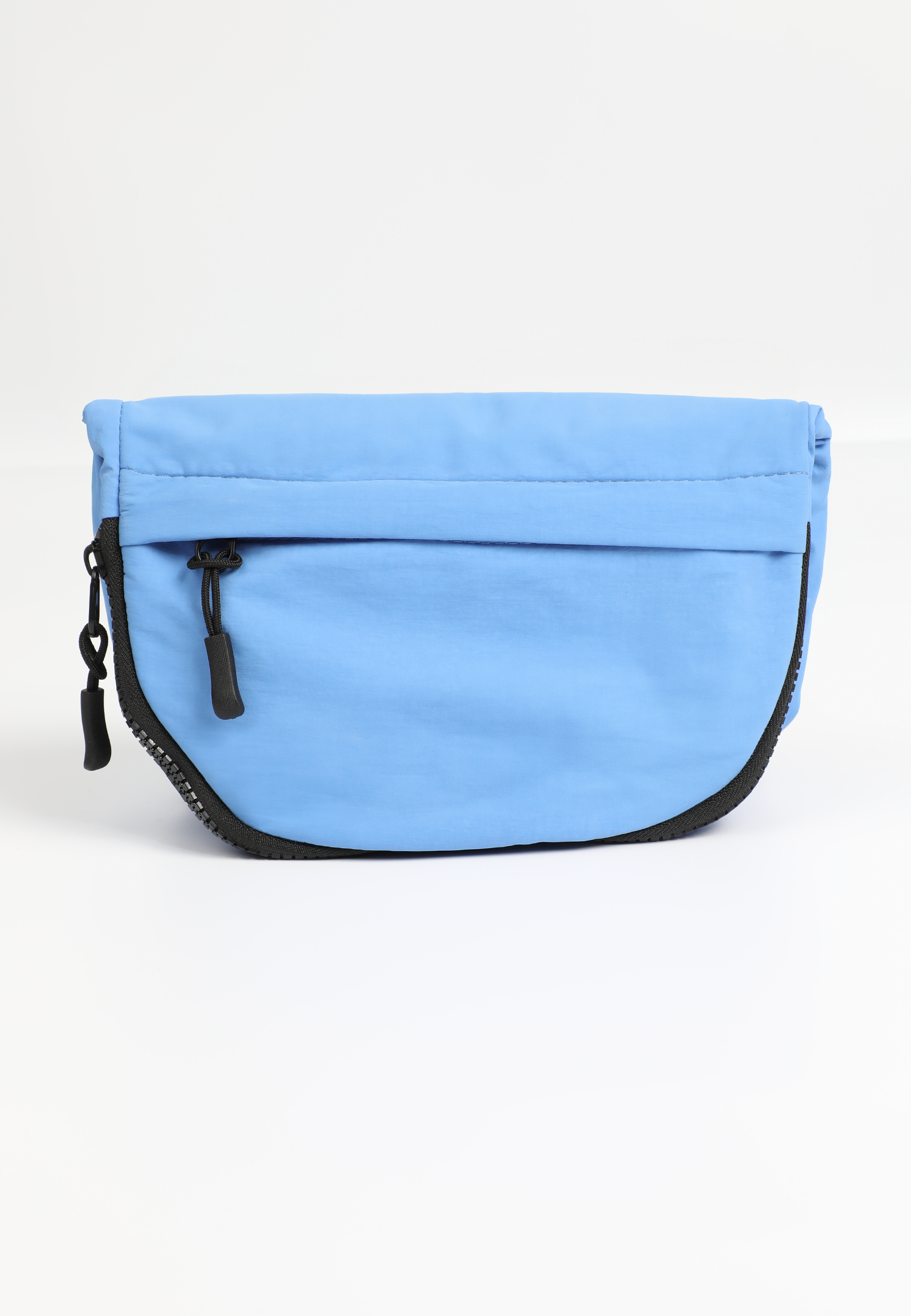 Mini Crescent Crossbody Bag, BLUE, large