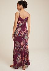 Bare Floral Slip Maxi Dress, C4695, small