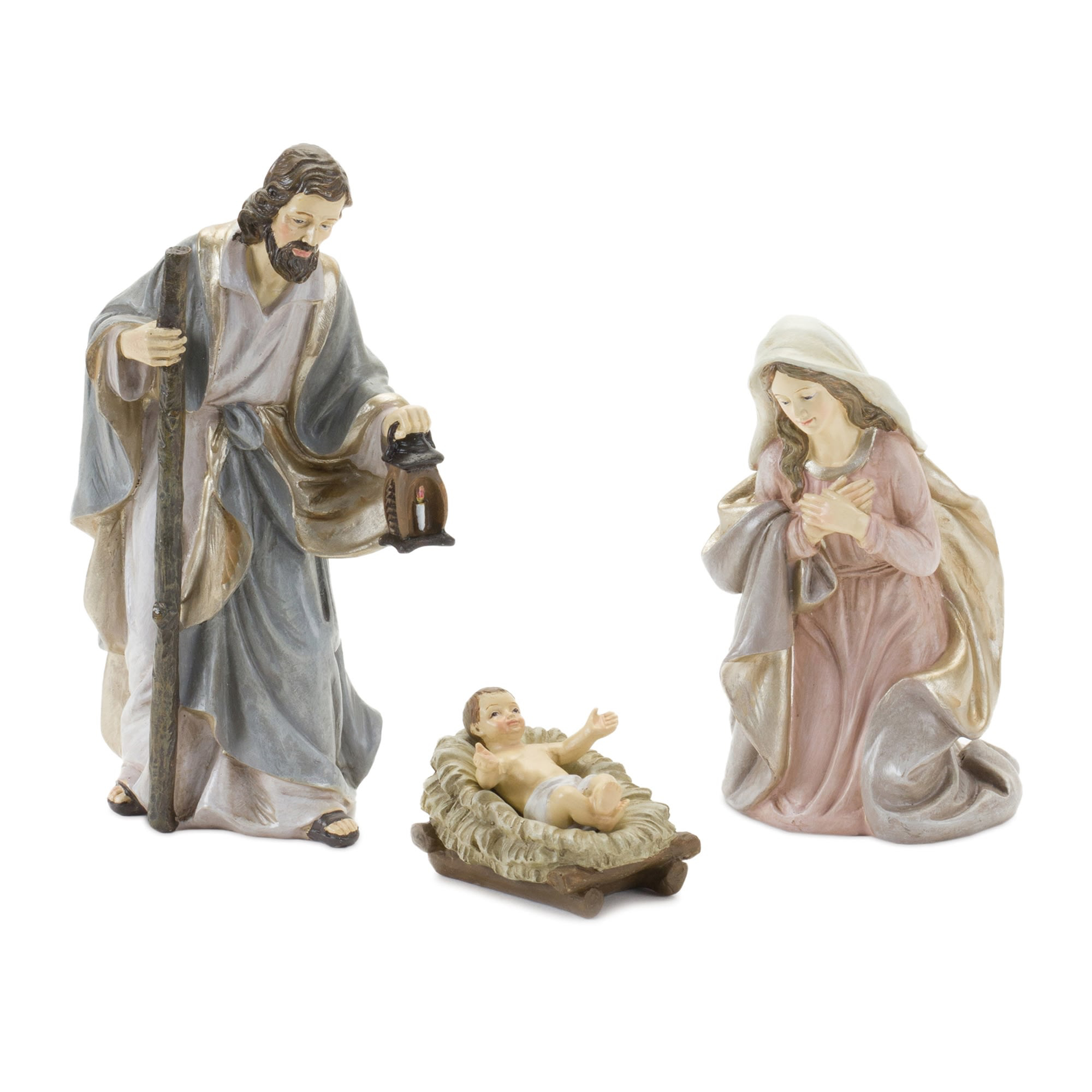 Melrose International Holy Family Nativity Figurines | maurices