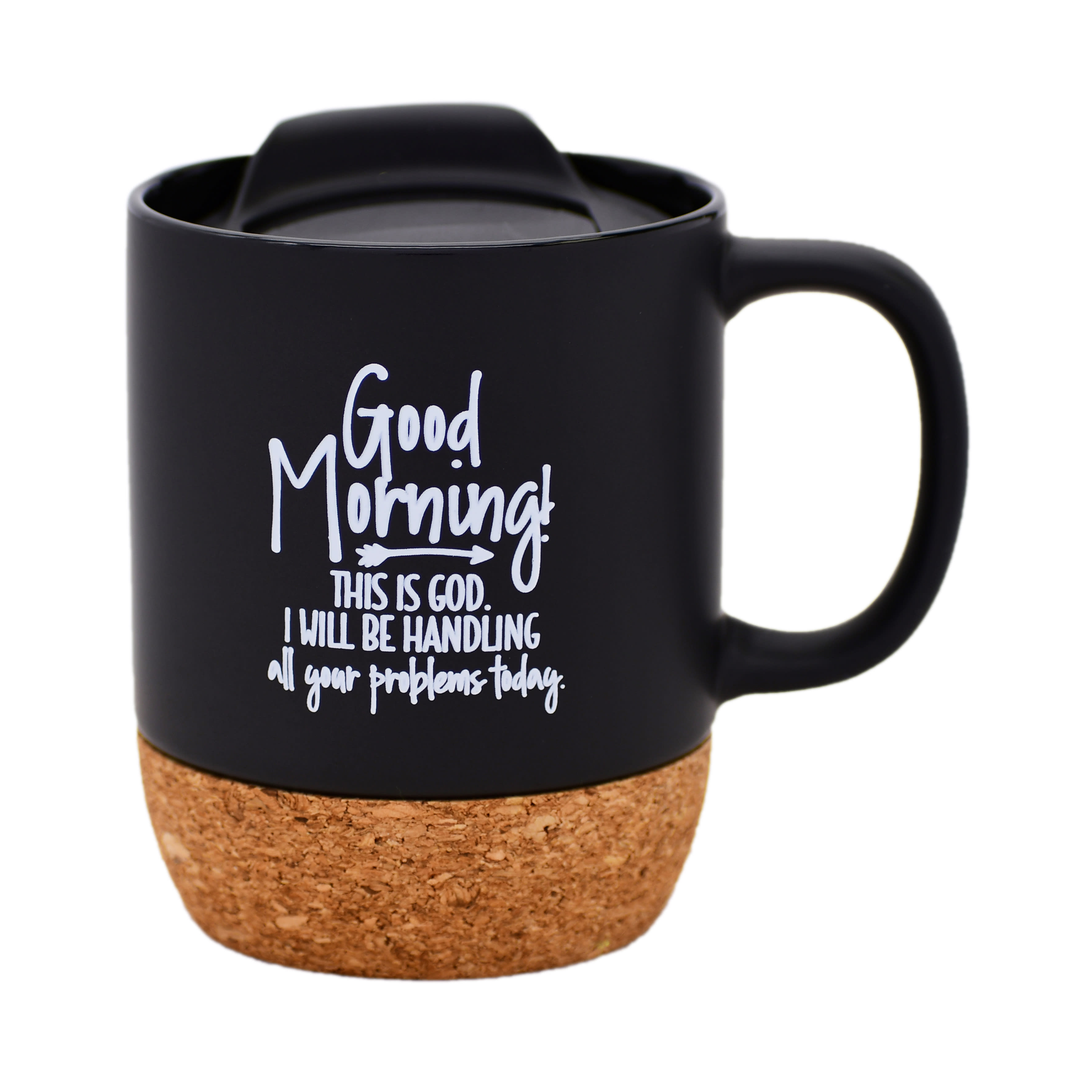 Dexsa Good Morning Designer Cork Bottom Mug