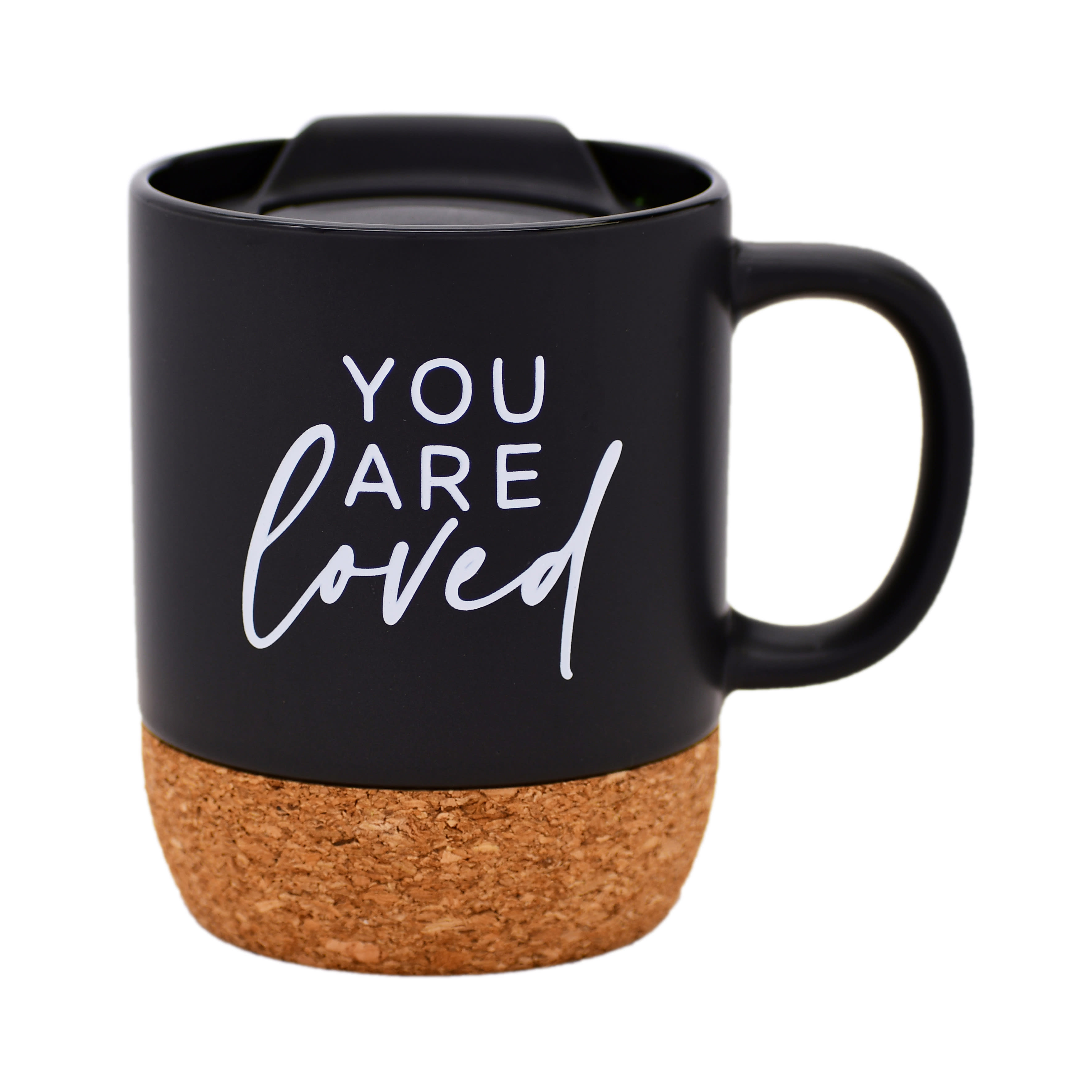 Dexsa You Are Loved Designer Cork Bottom Mug