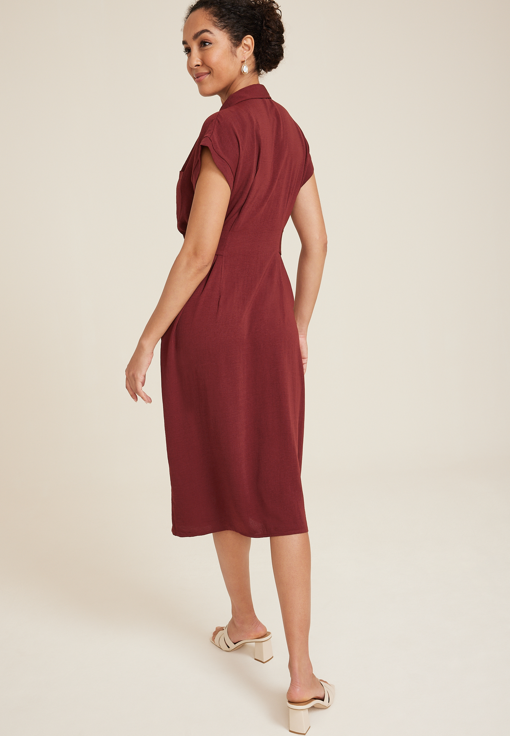 Utility Midi Dress, C5325, large