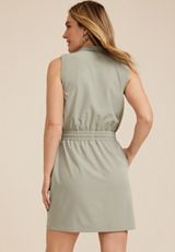 Zip Front Dress, C425, small