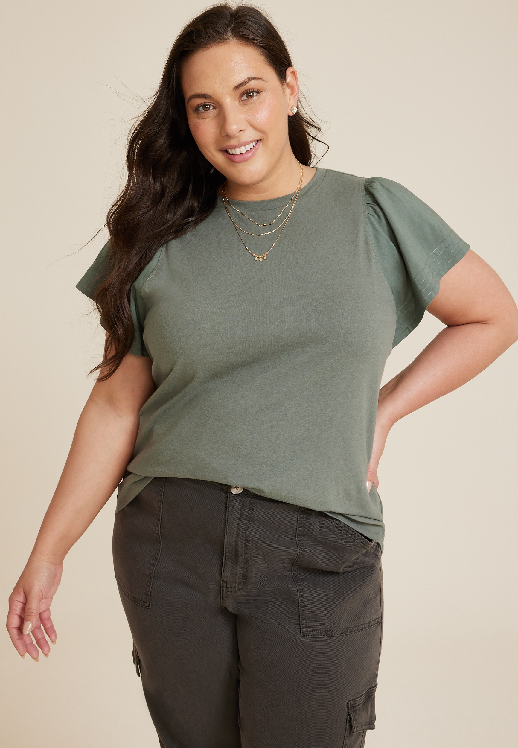 Plus Size Should Have Come With A Warning Graphic Tee