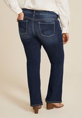 Plus Size KanCan&trade; Dark Mid Rise Bootcut Jean, C258, small