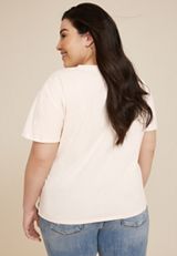 Plus Size Americana USA Relaxed Fit Graphic Tee, C596, small