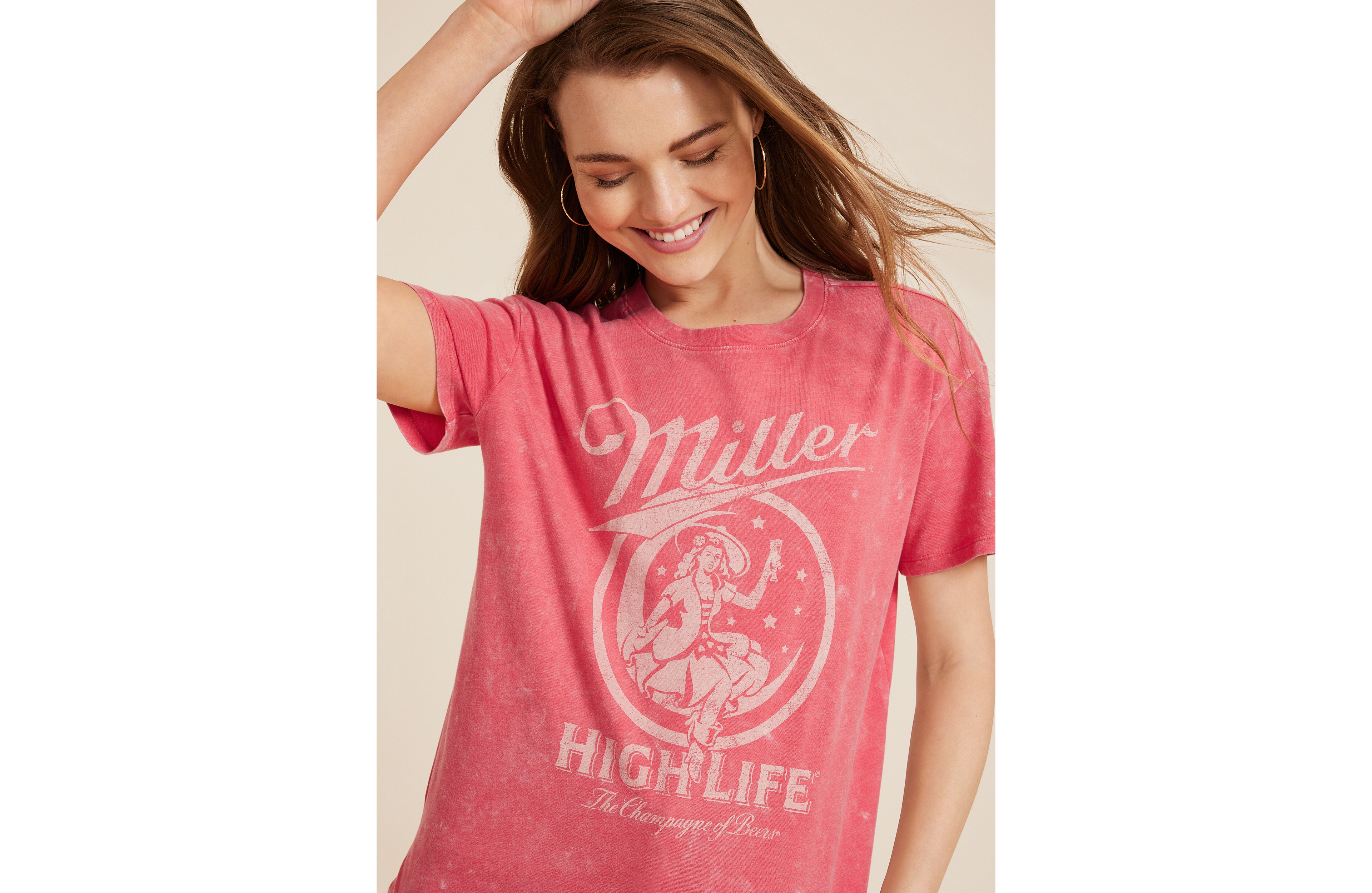 Miller High Life Relaxed Fit Graphic Tee