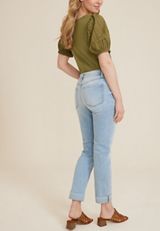 m jeans by maurices&trade; Light Mid Rise Slim Straight Ankle Jean, C2806, small