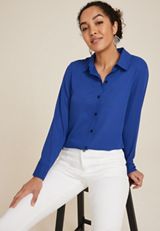 Winona Button Down Blouse, C7309, small