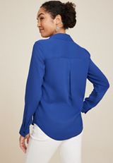 Winona Button Down Blouse, C7309, small