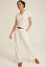 Atwood Flutter Sleeve Blouse, C4681, small