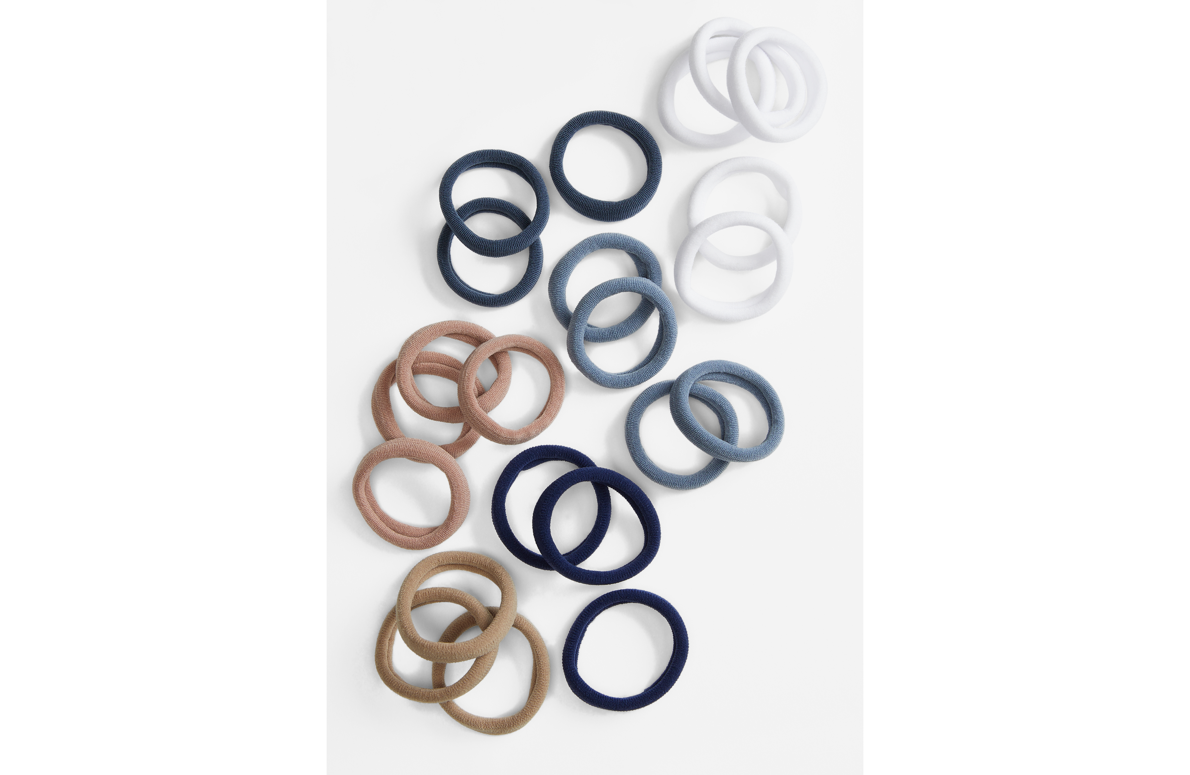 22 Pack Seamless Hair Ties