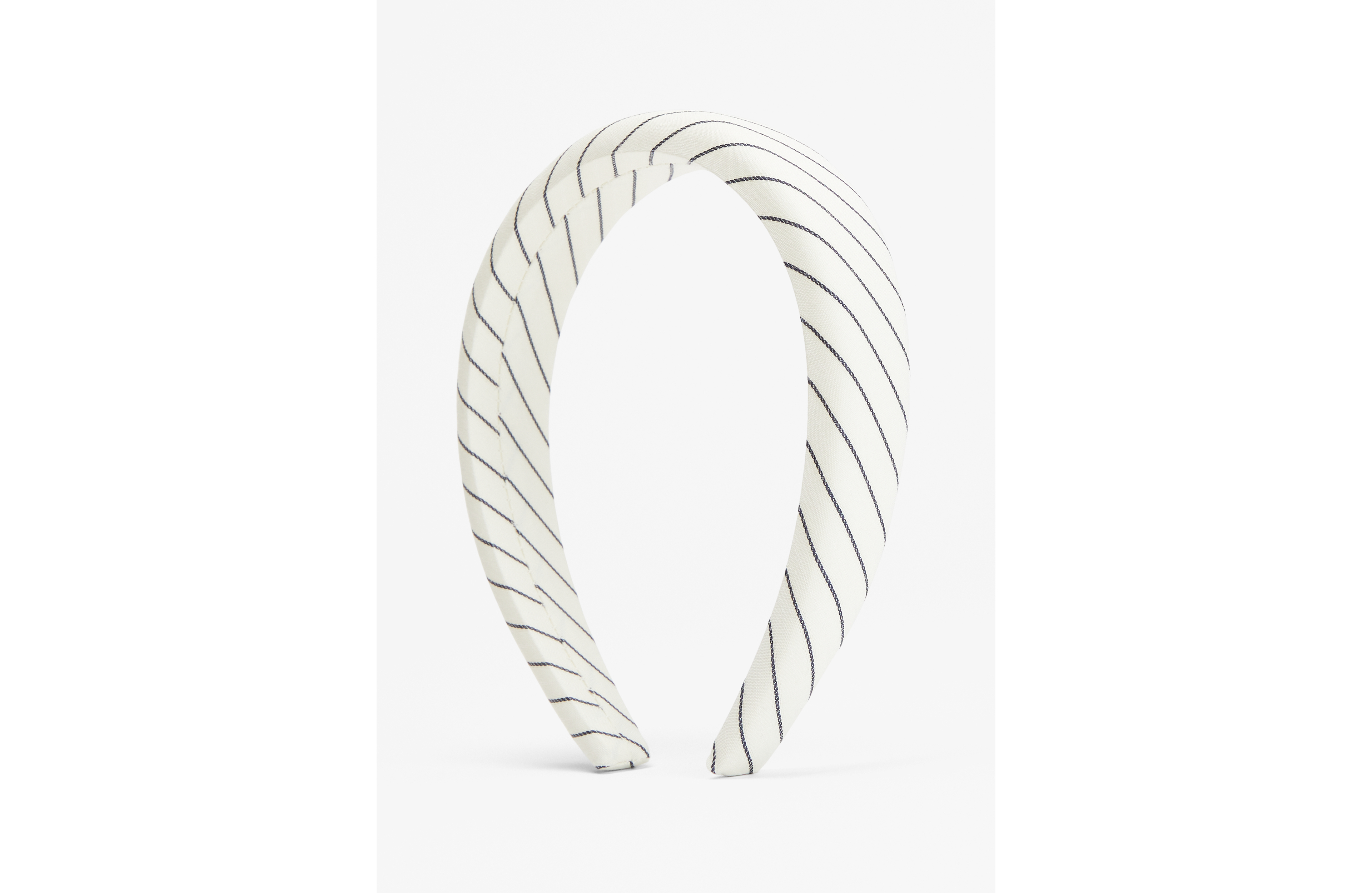 Black And White Striped Headband