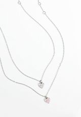 Two Pack Heart BFF Necklace, C595, small