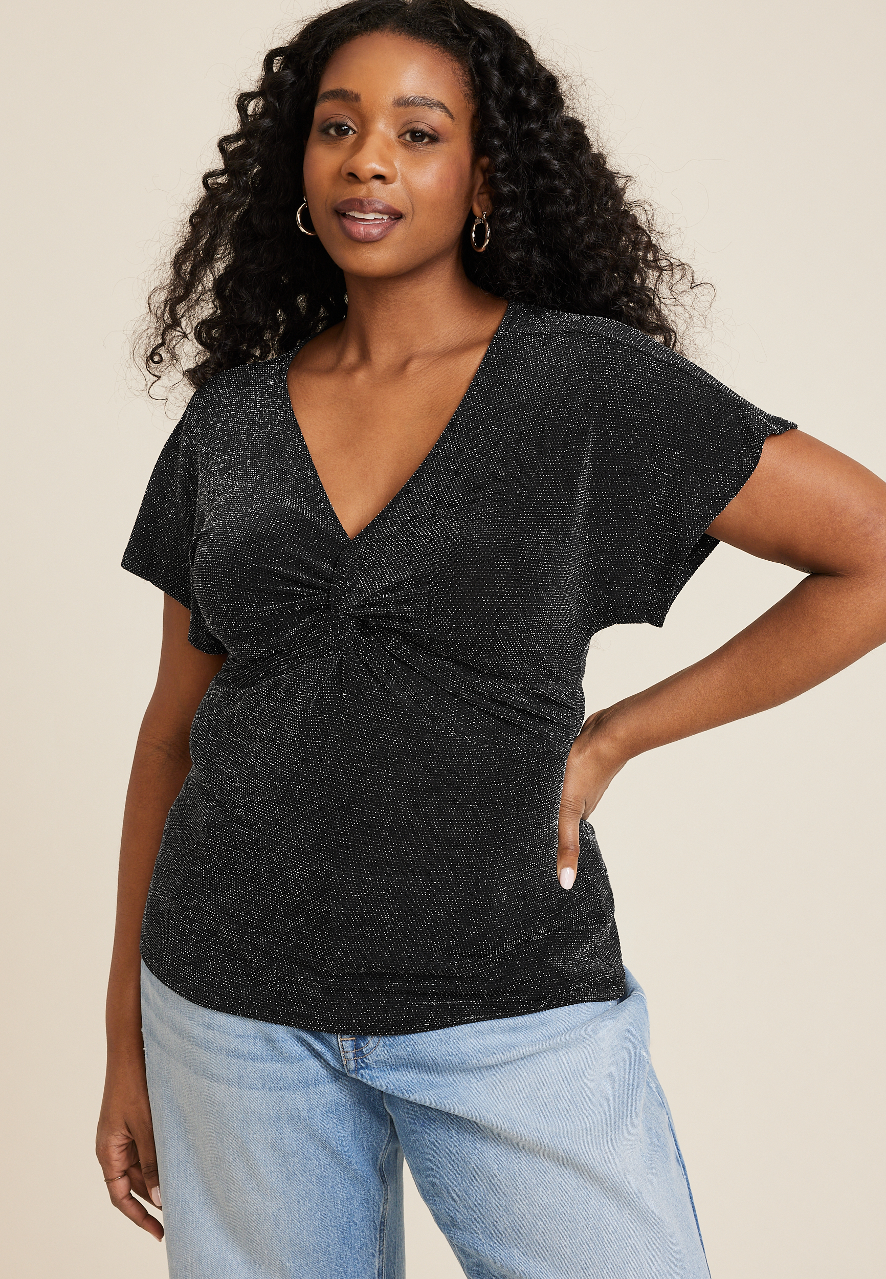 Showmall Plus Size Tops in Plus Size Tops 