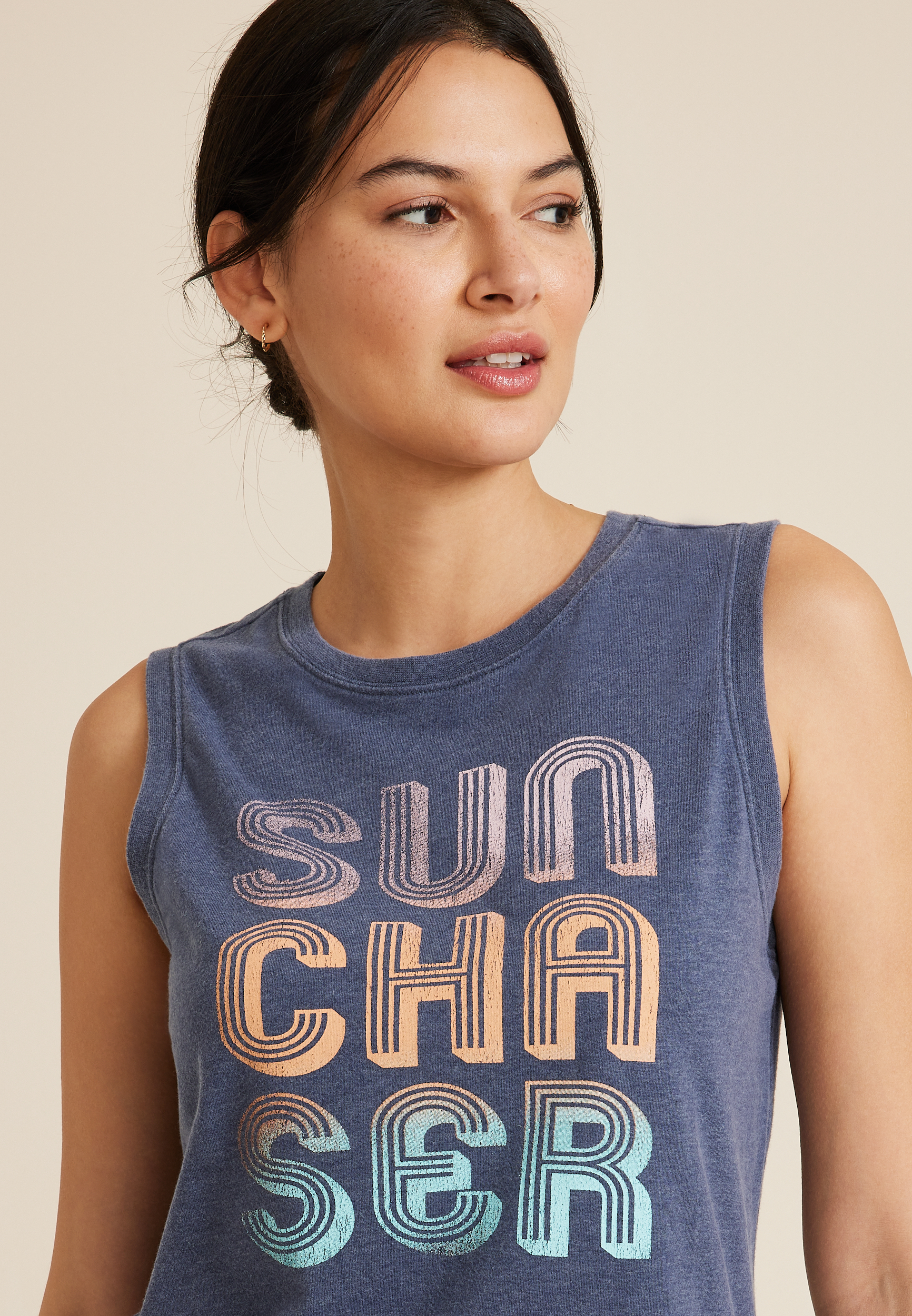 Sunseeker Sunchaser Classic Fit Graphic Tank, C1919, large