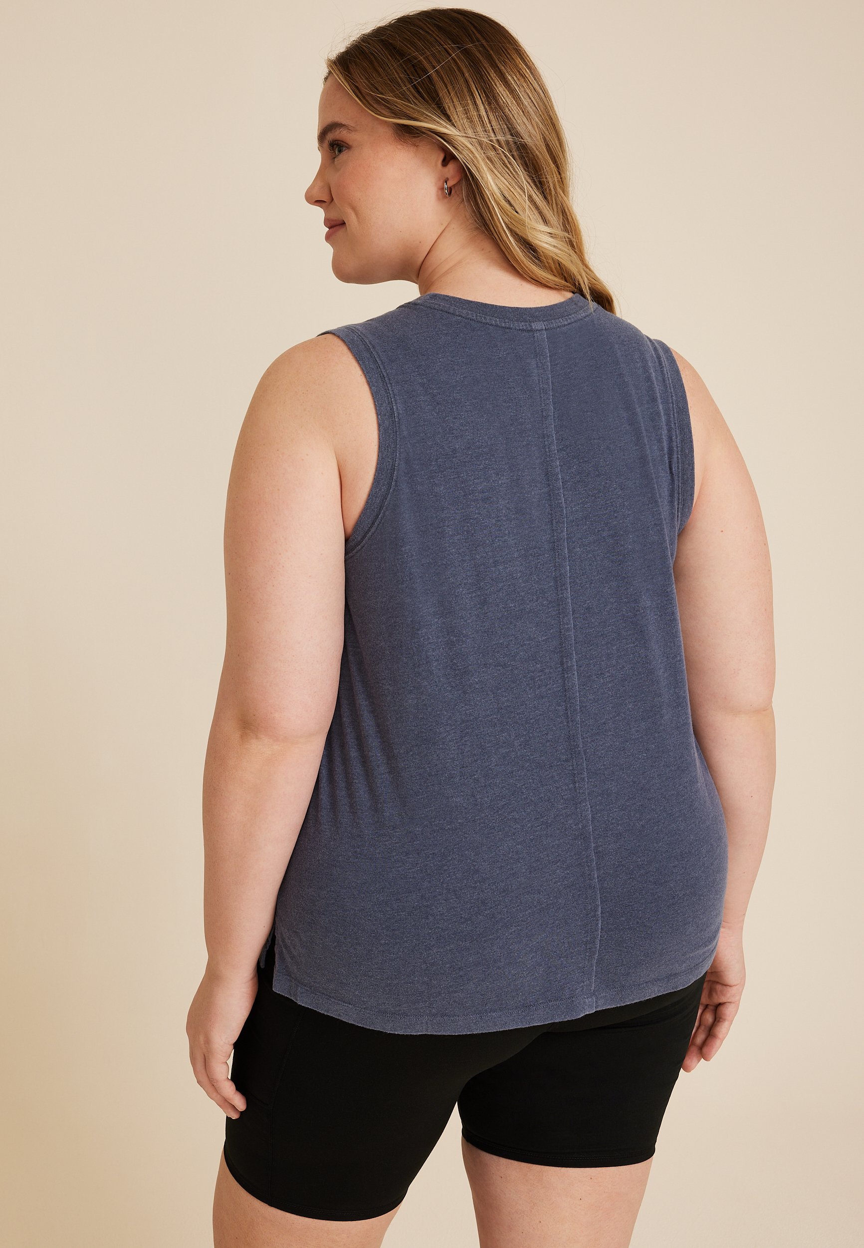 Plus Size Sunseeker Sunchaser Classic Fit Graphic Tank, C1919, large