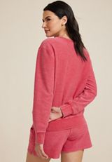 Americana USA Relaxed Fit Sweatshirt, RED, small