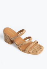 SuperCush Rachel Cork Block Heel, C210, small