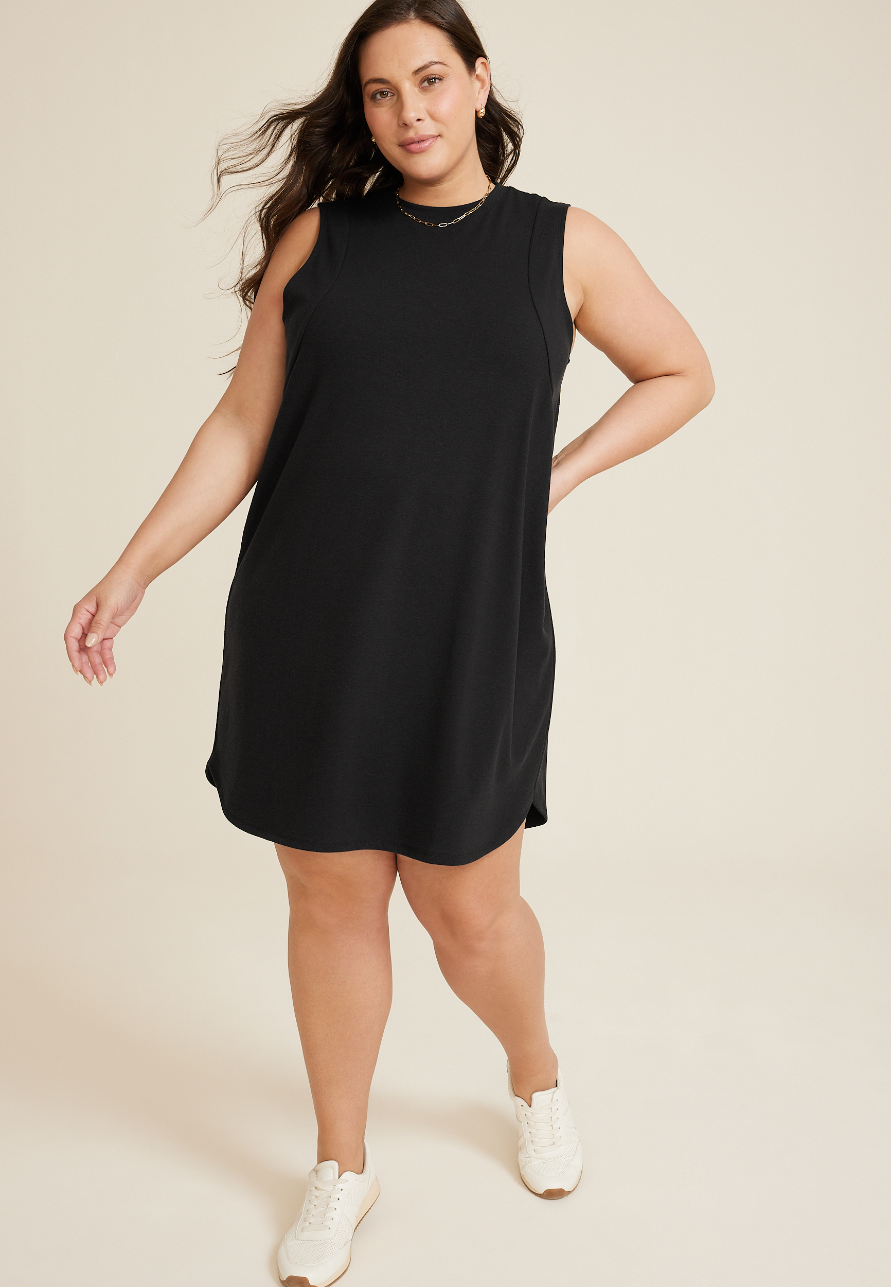 Black Plus Size Dresses & Jumpsuits