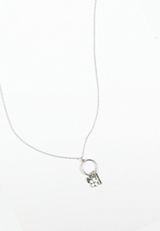 Silver Kindness Cluster Pendant Necklace, C431, small