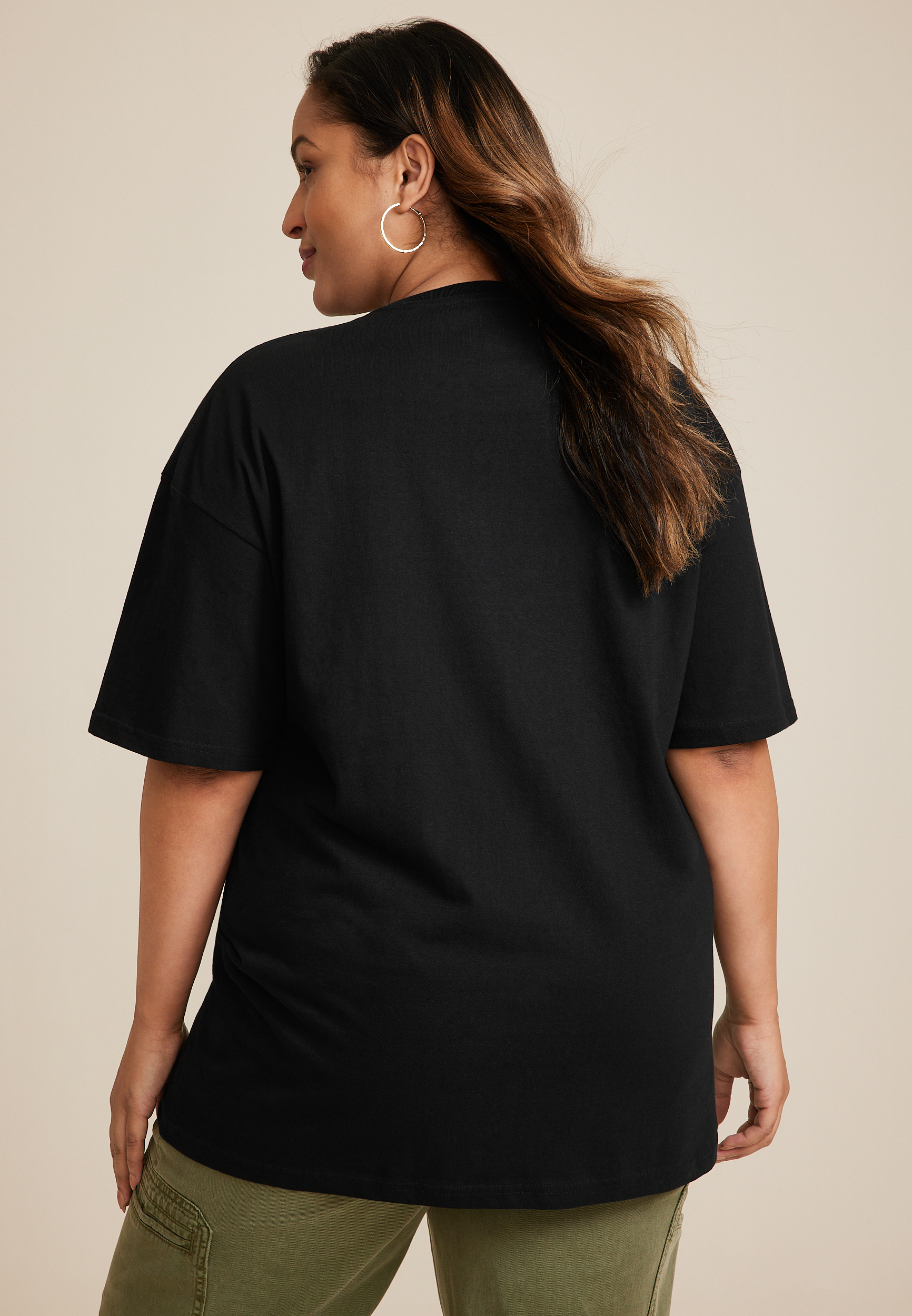 Plus Size The Rolling Stones Vintage Graphic Tee, BLACK, large