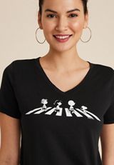 Peanuts Classic Fit Graphic Tee, C106, small